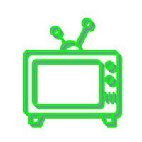 Television Vector Icon