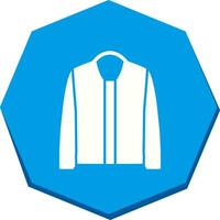 icono de vector de chaqueta