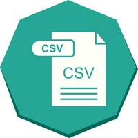 CSV Vector Icon