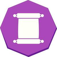 Scroll of Paper Vector Icon