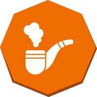 Smoke Pipe Vector Icon