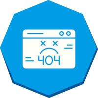 404 Error Vector Icon