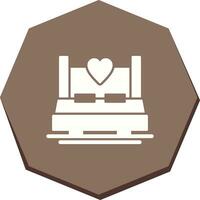 Double Bed Vector Icon