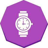 icono de vector de reloj de pulsera