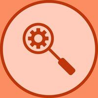 Unique Search Engine Optimizati Vector Icon