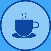 icono de vector de café caliente único