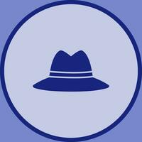 icono de vector de sombrero