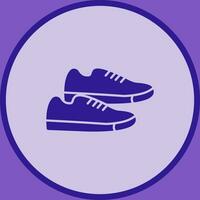 icono de vector de zapatillas