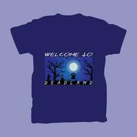 Halloween T-shirt Design for Halloween Lovers vector