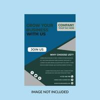 Business flyer template vector