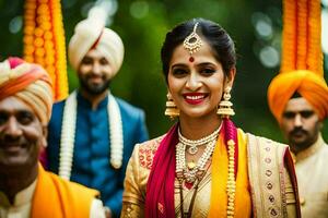 indian wedding photography in delhi. AI-Generated photo