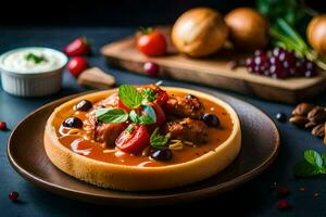 the best food in the world. AI-Generated photo
