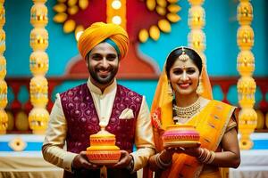 indian wedding photography in delhi. AI-Generated photo