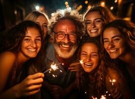 luces colgante, en el estilo de centrado en el paisaje, celebracion de rural vida foto