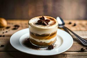 the best coffee desserts for your next coffee date. AI-Generated photo