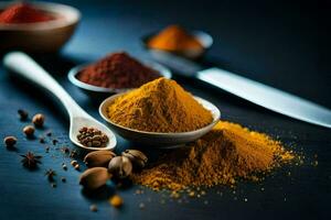 spices and spices are the key to a healthy diet. AI-Generated photo