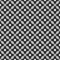 Black and white seamless pattern texture. Greyscale ornamental graphic design. Mosaic ornaments. Pattern template. vector