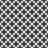 Black and white seamless pattern texture. Greyscale ornamental graphic design. Mosaic ornaments. Pattern template. vector