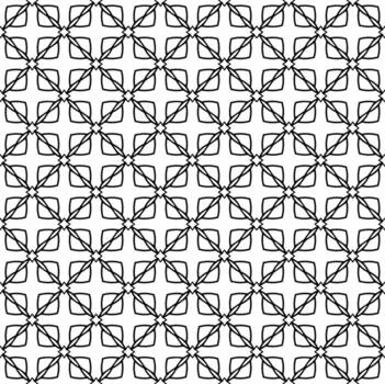 textura de patrón transparente en blanco y negro. diseño gráfico ornamental en escala de grises. adornos de mosaico. plantilla de patrón vector