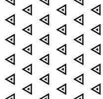 Black and white seamless abstract pattern. Background and backdrop. Grayscale ornamental design. Mosaic ornaments. Vector graphic illustration.