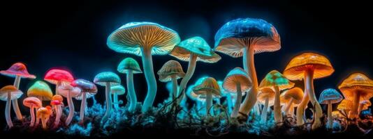 A psychotherapy practice, but the therapists use psychedelics like ketamine and MDMA. Generative Ai photo