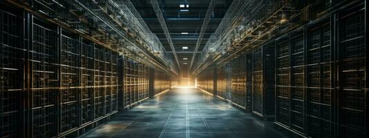 cuántico informática efectos en suministro cadena y logística. generativo ai foto