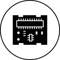 icono de vector de placa pcb