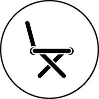 Fishing Chair Vector Icon