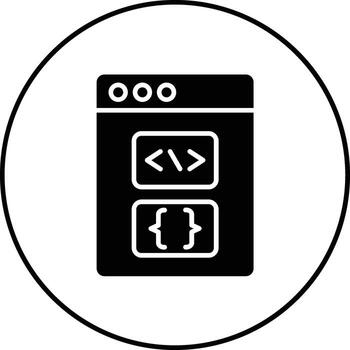 Programming Language Vector Icon