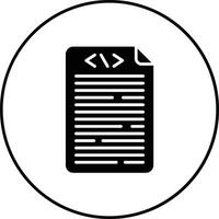 Source Code Vector Icon