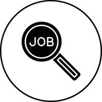 Job Search Vector Icon