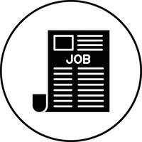 Job Ad Vector Icon