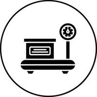 Platform Scale Vector Icon