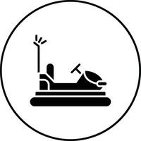 Bumper Cars Vector Icon