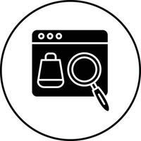 Product Browsing Vector Icon