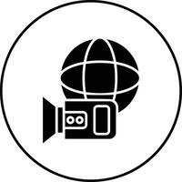 Worldwide Coverage Vector Icon