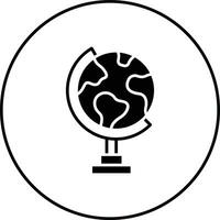 Globe Stand Vector Icon