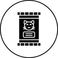 Cat Food Vector Icon