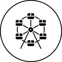 Ferris Wheel Vector Icon