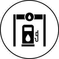 Gas Station Vector Icon