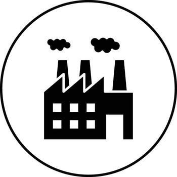 Factory Vector Icon