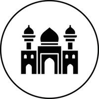 icono de vector de mezquita