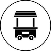 Food Cart Vector Icon