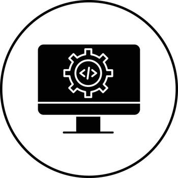 Code Settings Vector Icon