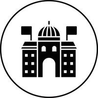 Government Building Vector Icon