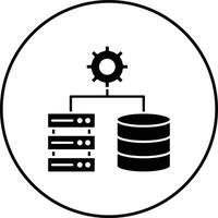 Database Settings Vector Icon