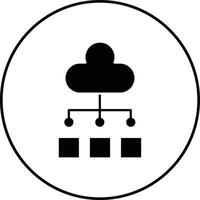 Cloud Connection Vector Icon