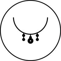 Necklace Vector Icon