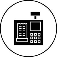 Cash Register Vector Icon