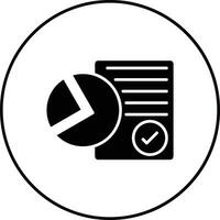 Sales Report Vector Icon